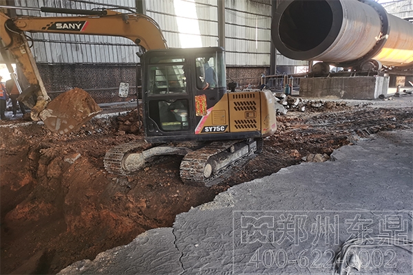 內(nèi)蒙古1200噸煤泥烘干機改造項目施工現(xiàn)場 內(nèi)蒙古1200噸煤泥烘干機改造項目施工現(xiàn)場